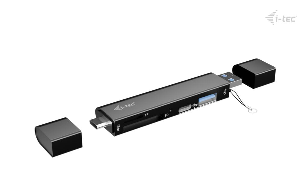 I-Tec Usb-C Usb-A Dongle Sd Tf And 2x Usb 1x Usb-A 1x Usb-C