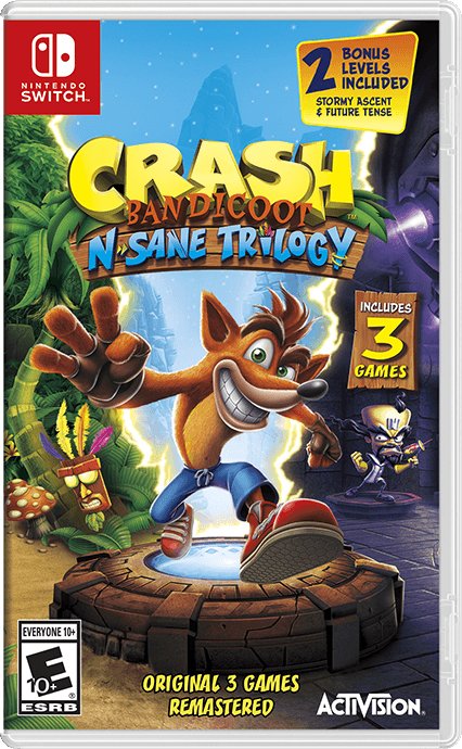 Videojuego Crash Bandicoot N.Sane Trilogy Nintendo Switch