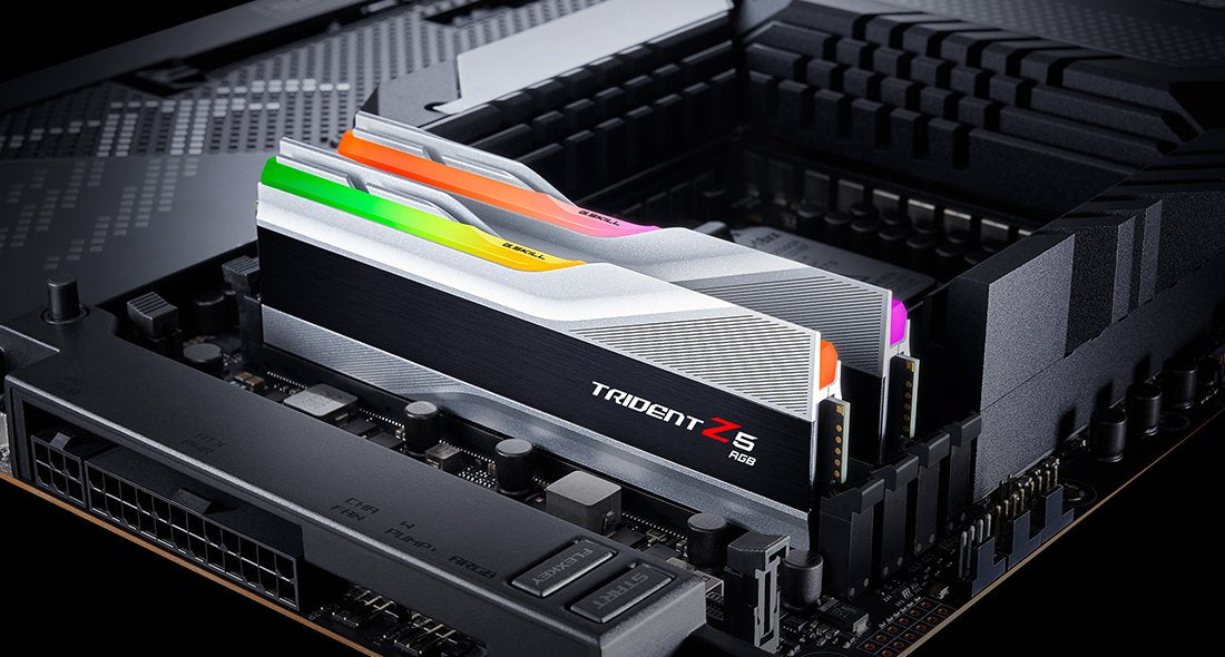 Memoria Ram G.Skill Trident Z5 Rgb 32 Gb (2 X 16 Gb) Ddr5 5600 Mhz Cl40 F5-5600j4040c16gx2-Tz5rs
