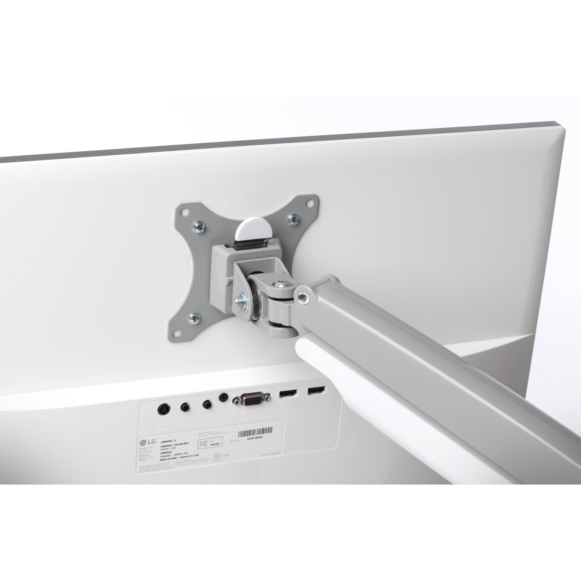 EAN 5028252597135 - Kensington K55471EU soporte para monitor 81,3 cm (32") Escritorio Gris imagen 11