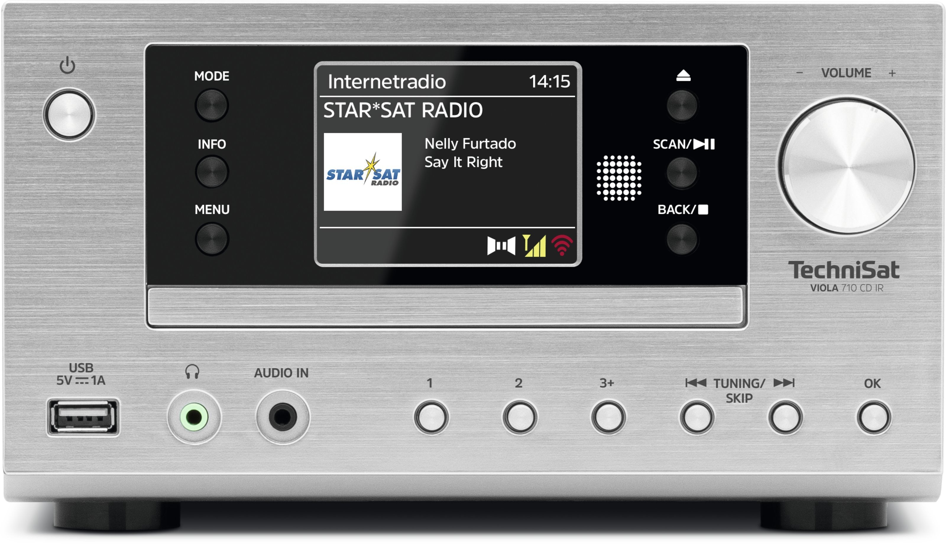 Technisat Viola 710 Cd Ir Schwarz