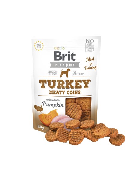 EAN 8595602543816 - Brit Jerky Snack Perro Snacks Turquía 80 g imagen 1