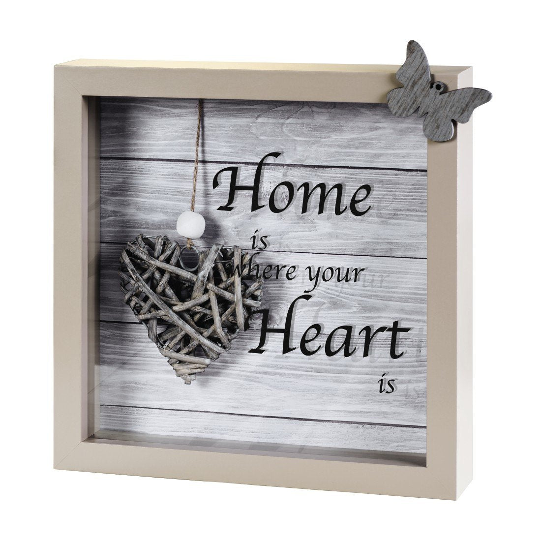 Hama Scala 3d Taupe 23x23 Retrato Madera Passepartout 59778