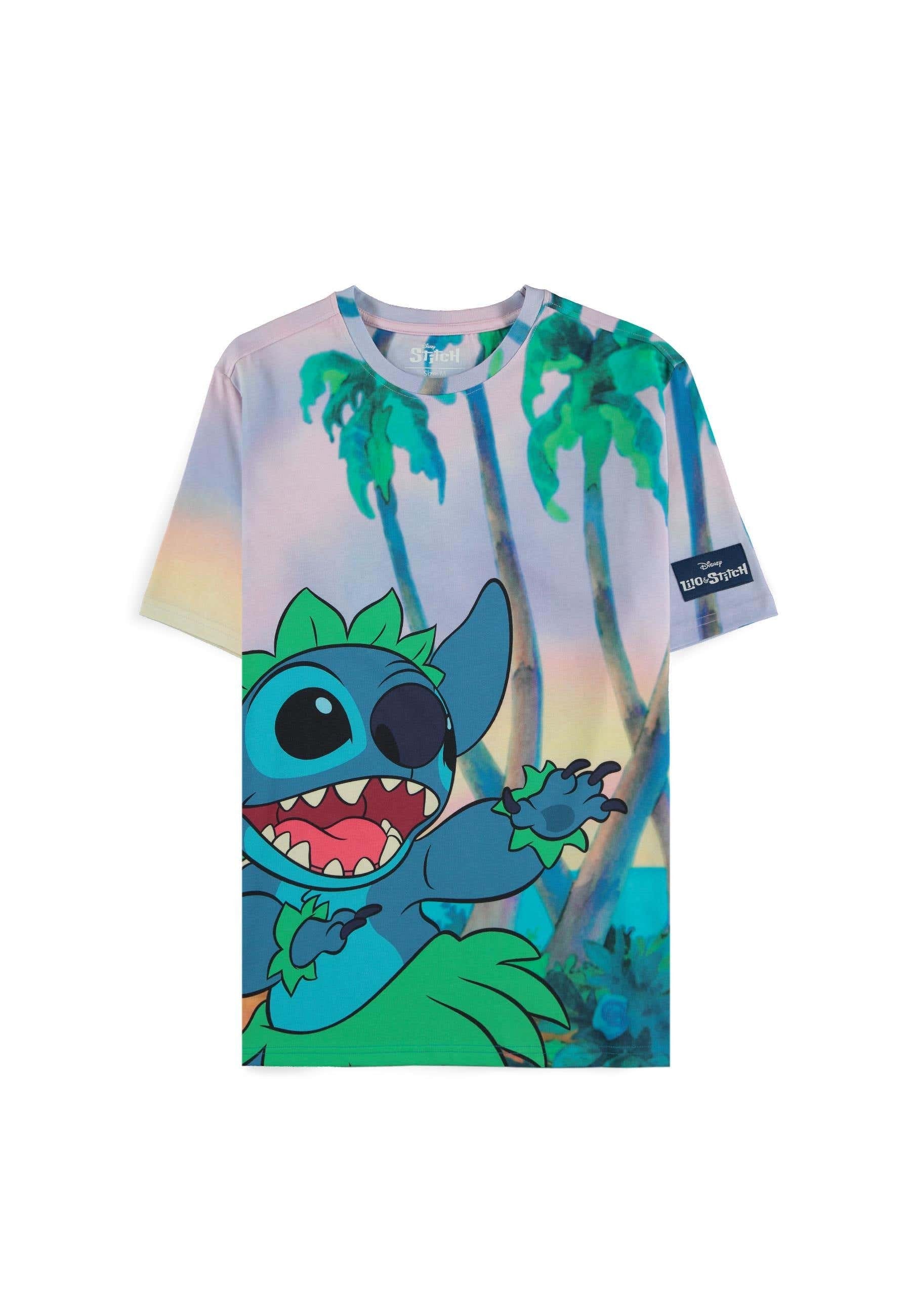EAN 8718526200362 - DIFUZED Disney Lilo & Stitch - AOP Camiseta Cuello redondo Manga corta Algodón imagen 1