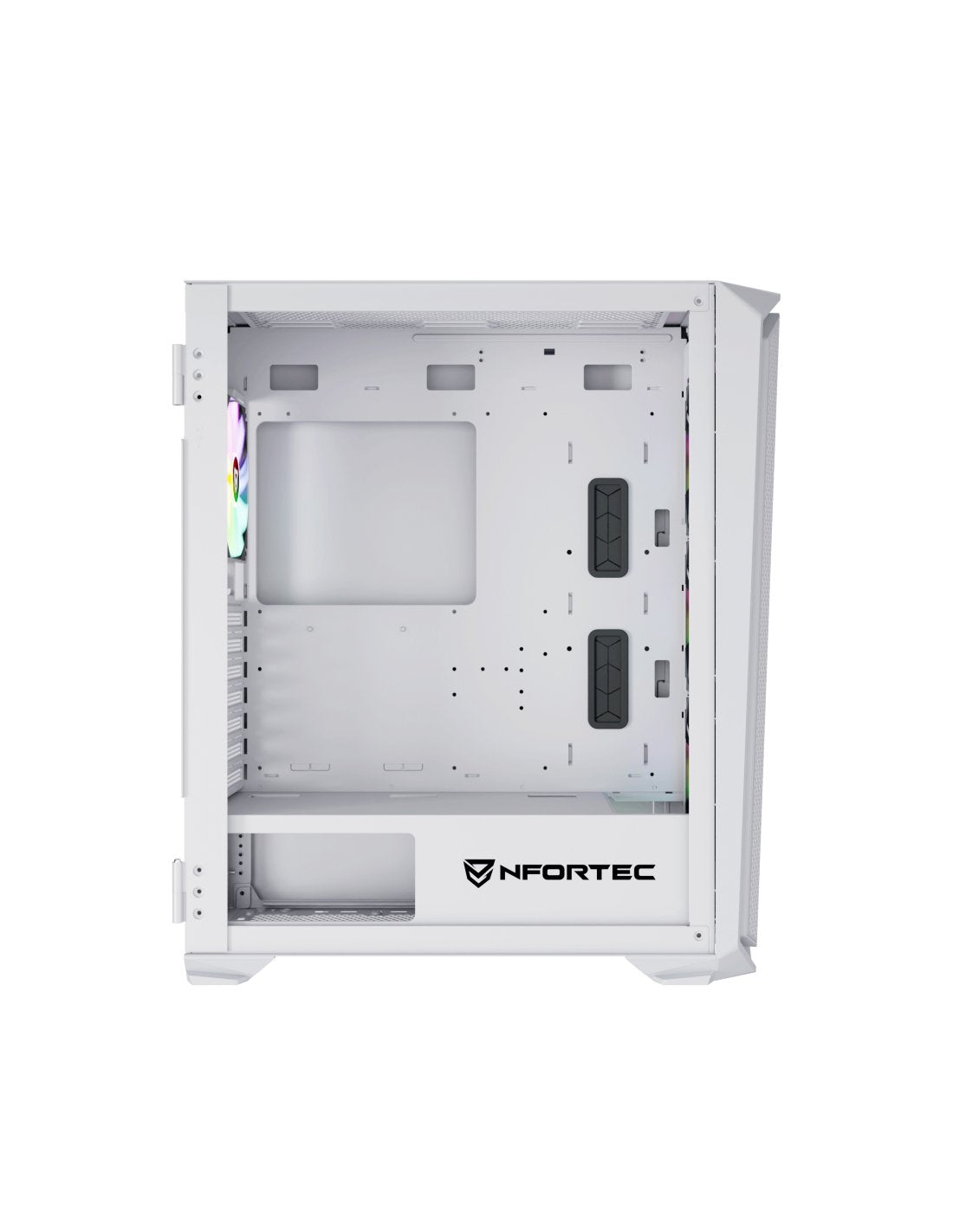 Nfortec Nf-Cs-Kraterx-W Carcasa De Ordenador Midi Tower Blanco