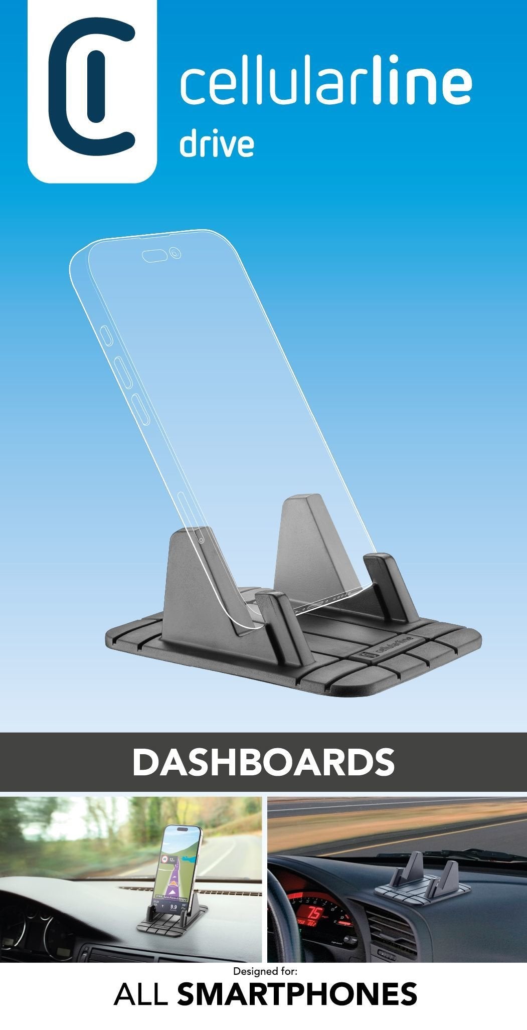 EAN 8018080272899 - Cellularline 8018080272899 Soporte pasivo Teléfono móvil/smartphone Negro imagen 2