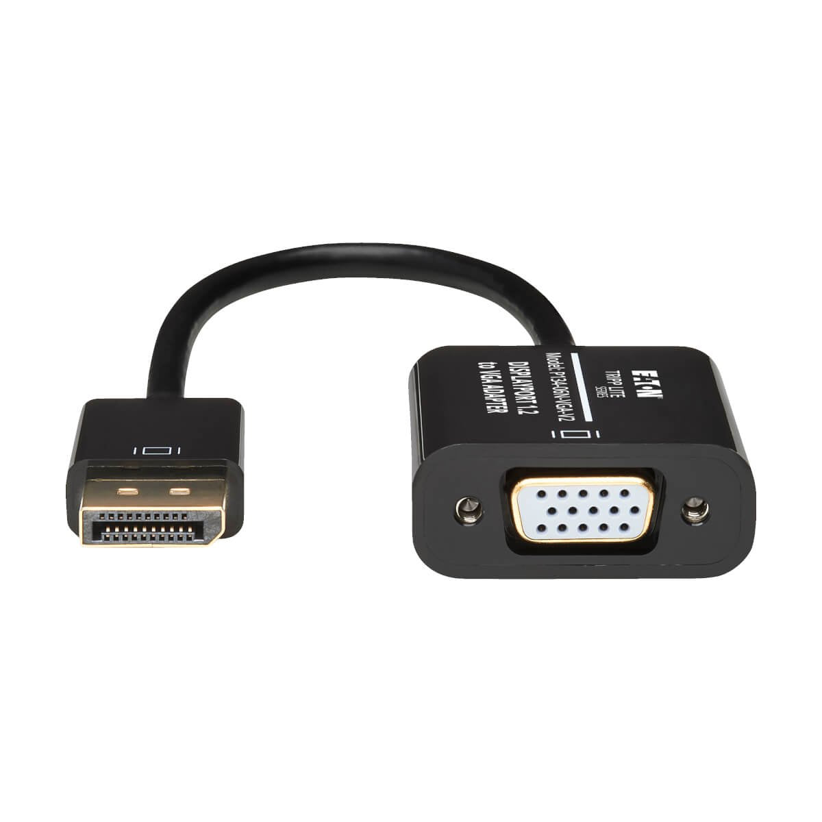 Tripp Lite P134-06n-Vga-V2 Adaptador De Cable De Vídeo 0,15 M Displayport Vga [Hd15] Negro (15.24cm Displayport1.2 Vga Act)