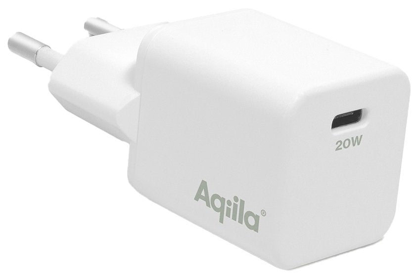 EAN 8716778931898 - Aqiila Chargebird W1 Universal Blanco Corriente alterna Carga rápida Interior imagen 1