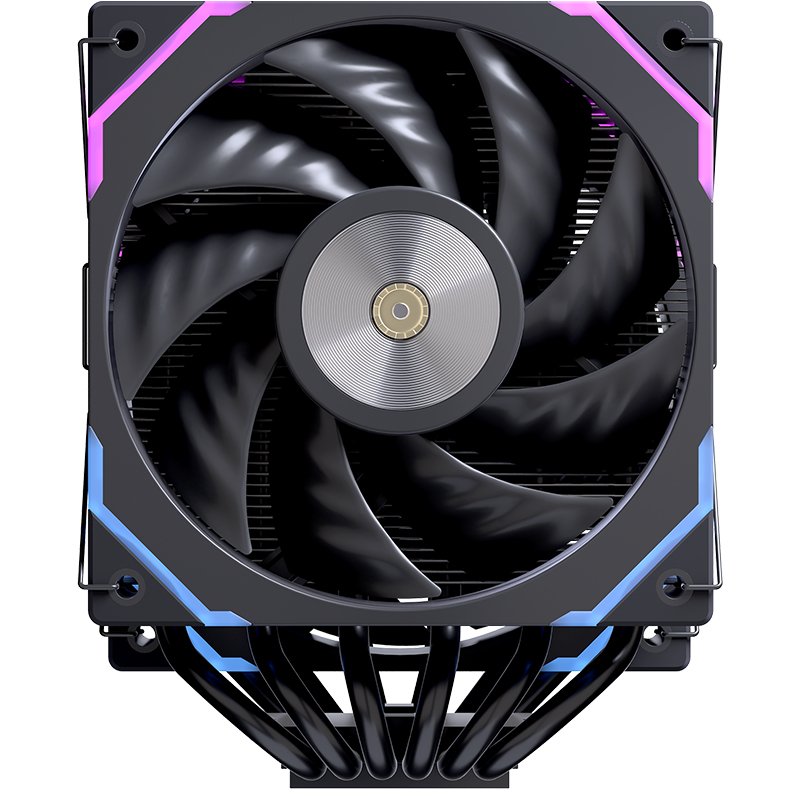 EAN 6977277369281 - Einarex EXAC-VT-300-R-B sistema de refrigeración para ordenador Procesador Refrigerador de aire 12 cm Neg imagen 4