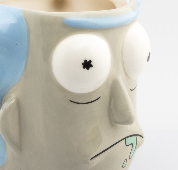 Taza 3d Rick Sanchez Rick & Morty