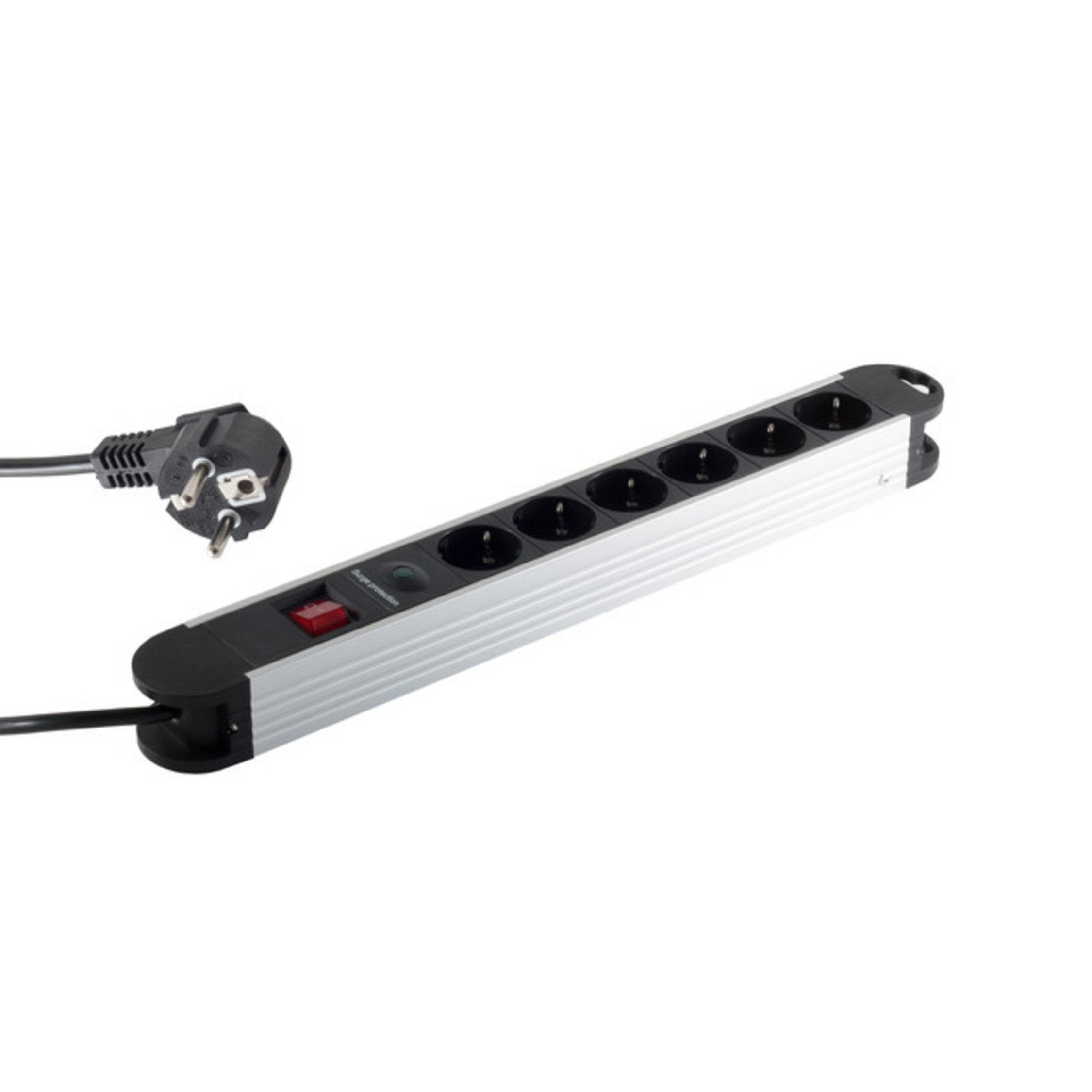 EAN 4017538071699 - S/CONN maximum connectivity 60312 base múltiple 1,5 m 6 salidas AC Interior Negro, Gris imagen 1