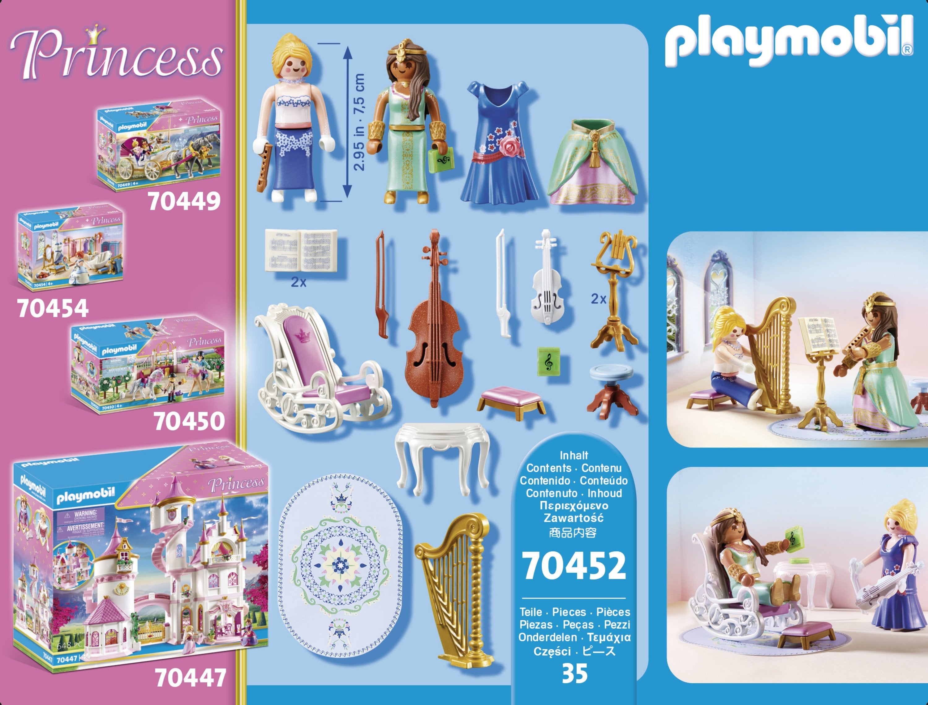 Playmobil Music Room 70452 Princess World