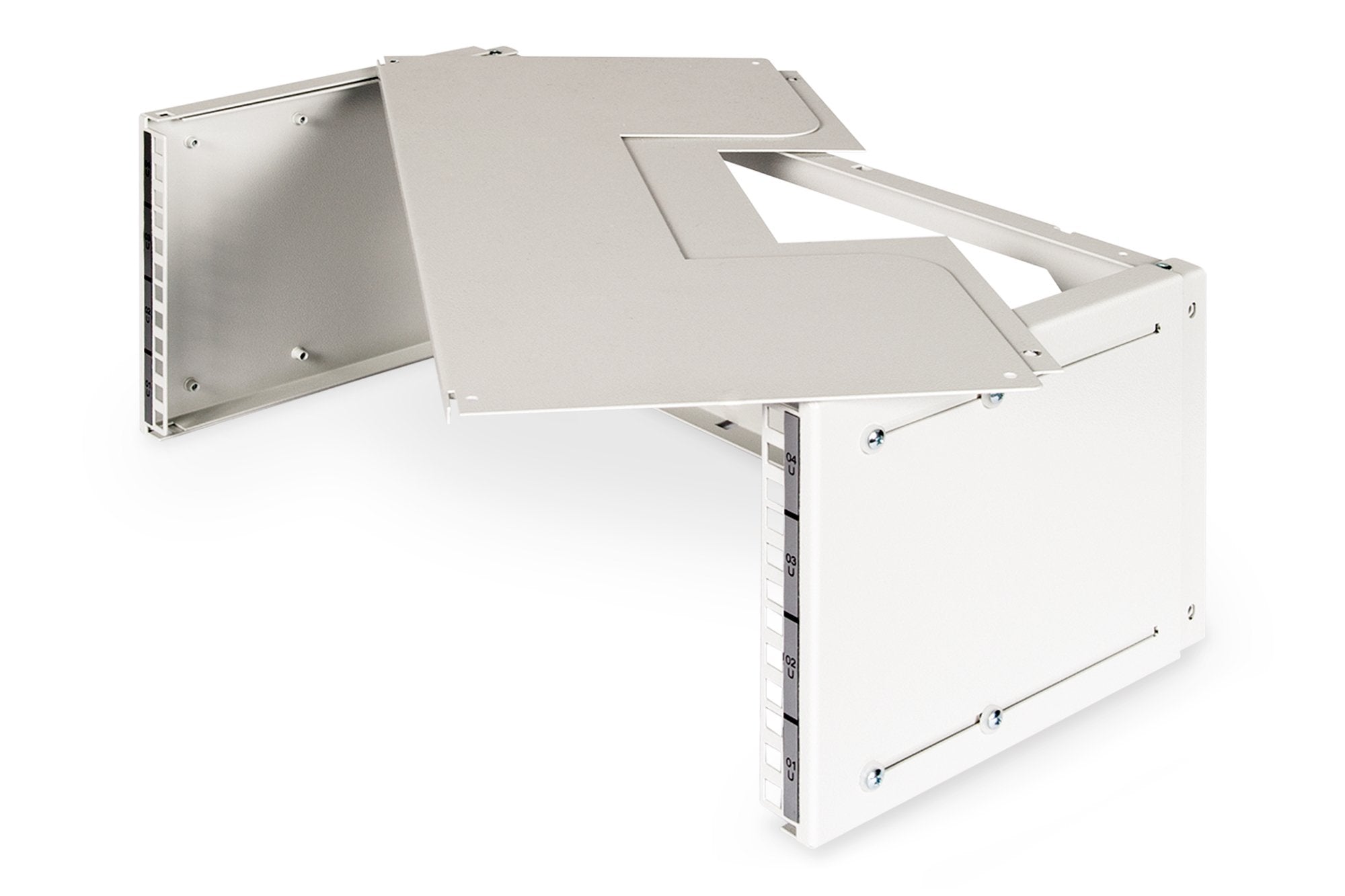 Digitus Dn-19-Pb-Tb, Panel Superior, Gris, Acero, 48,3 Cm (19")