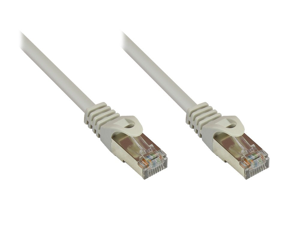 Good Connections Patch Netzwerkcable Rj45 Sf Utp Cat5e 10m Grau 8550-100