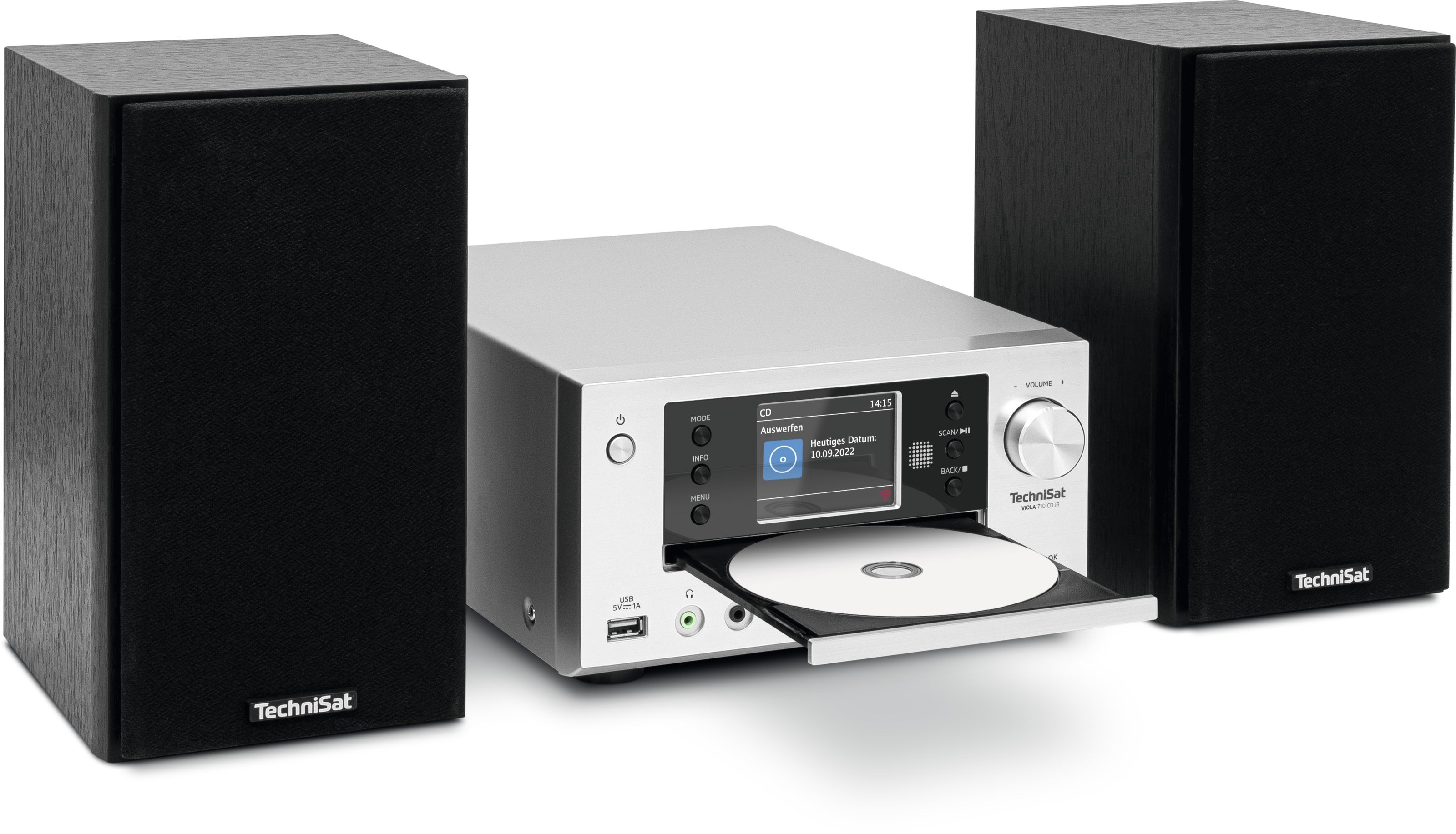Technisat Viola 710 Cd Ir Schwarz