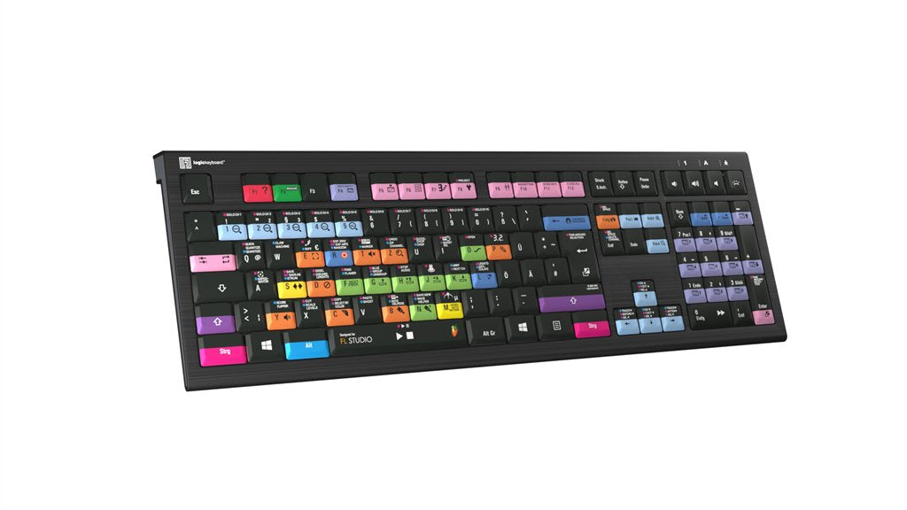 EAN 5707795019402 - Logickeyboard LKB-FLS-A2PC-DE teclado Universal USB QWERTZ Alemán Negro imagen 3