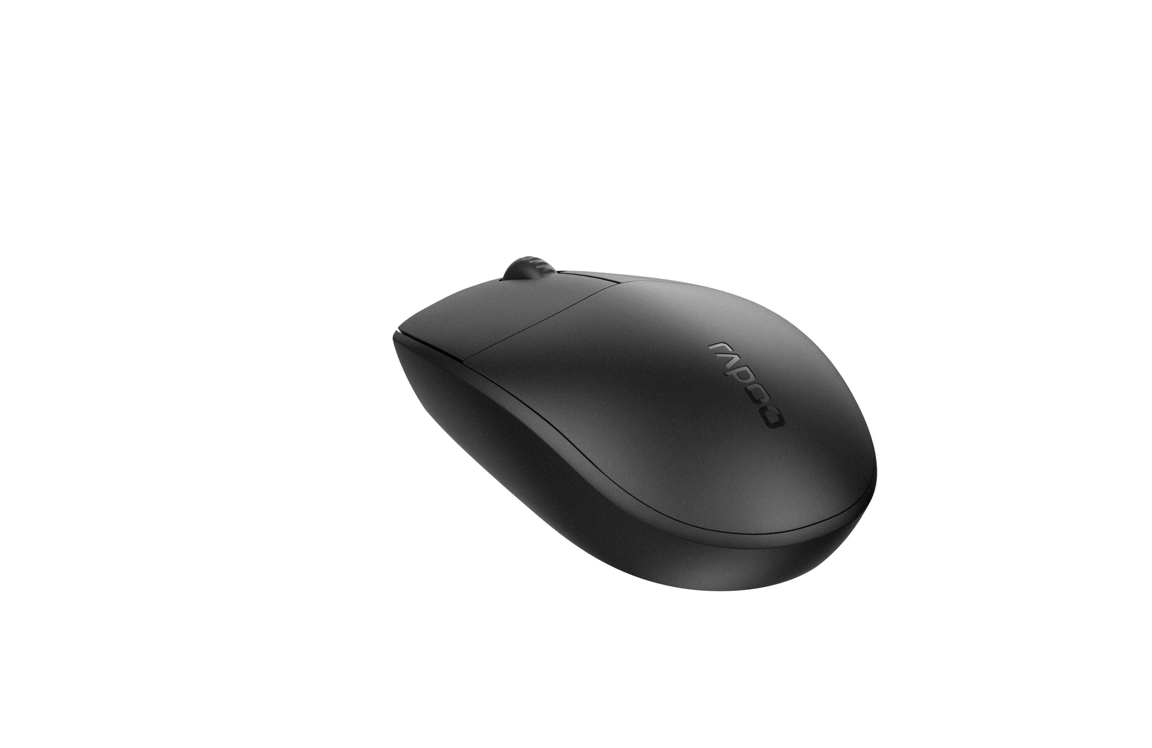 Raton Optico Negro Rapoo N100
