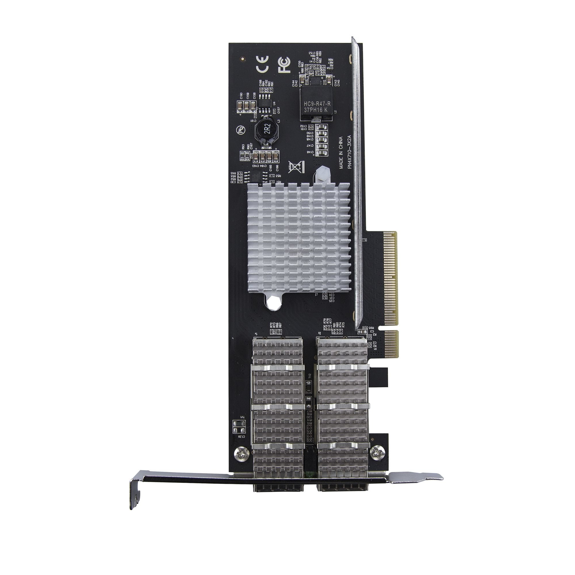 Startech.Com Tarjeta Pci Express Nic Qsfp+ De Servidores Con Dos Puertos Con Chipset Intel Xl710 - Tarjeta De Red 40g De Fibra Monomodo