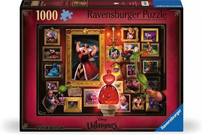 Ravensburger Puzzle Villanos: Reina De Corazones 1000 Piezas 12000038