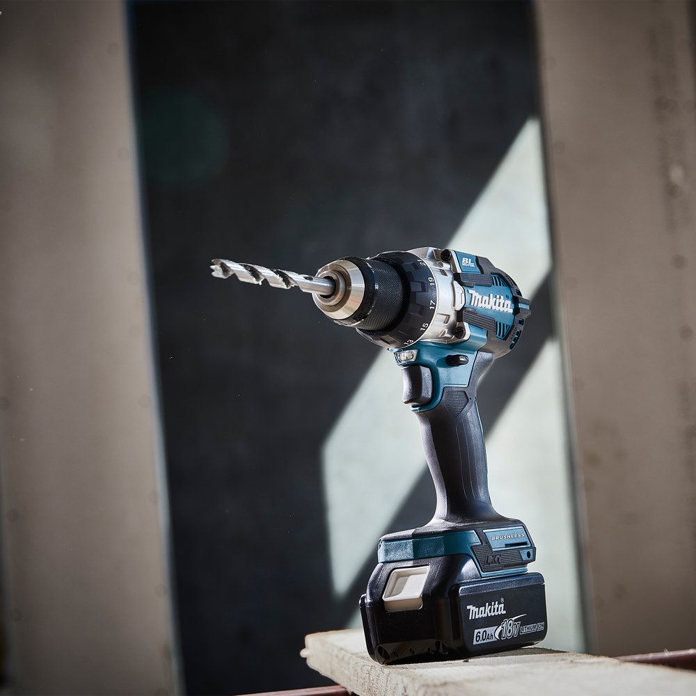 Taladro  Makita Dhp489rtj  De Impacto Inalámbrico