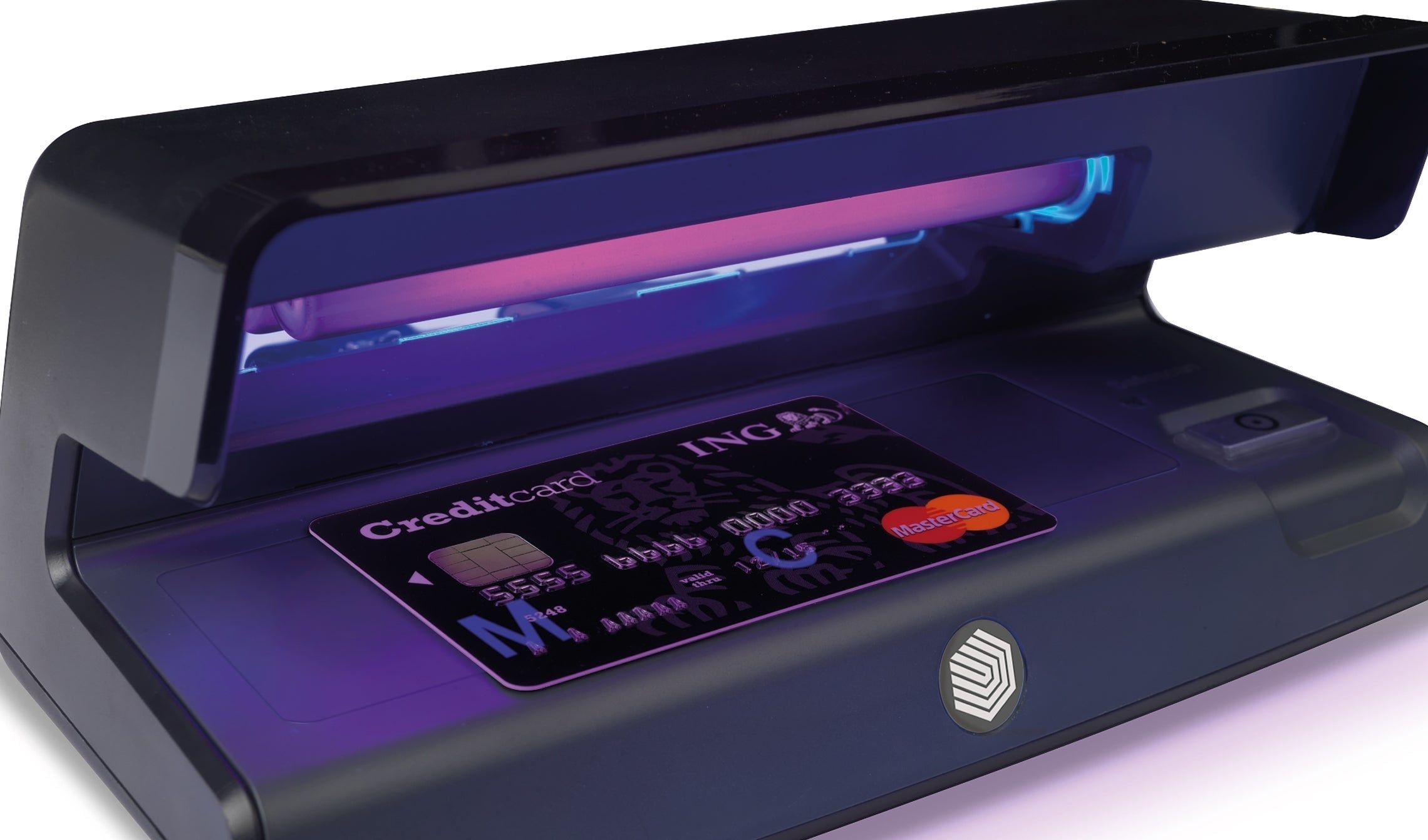Safescan 50, Detector De Billetes Falsos Uv, Comprueba Tarjetas De Crédito E Identificaciones, Negro