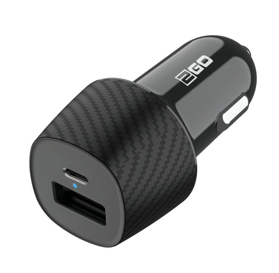 2go Cargador Coche 12v All In One 20w Negro