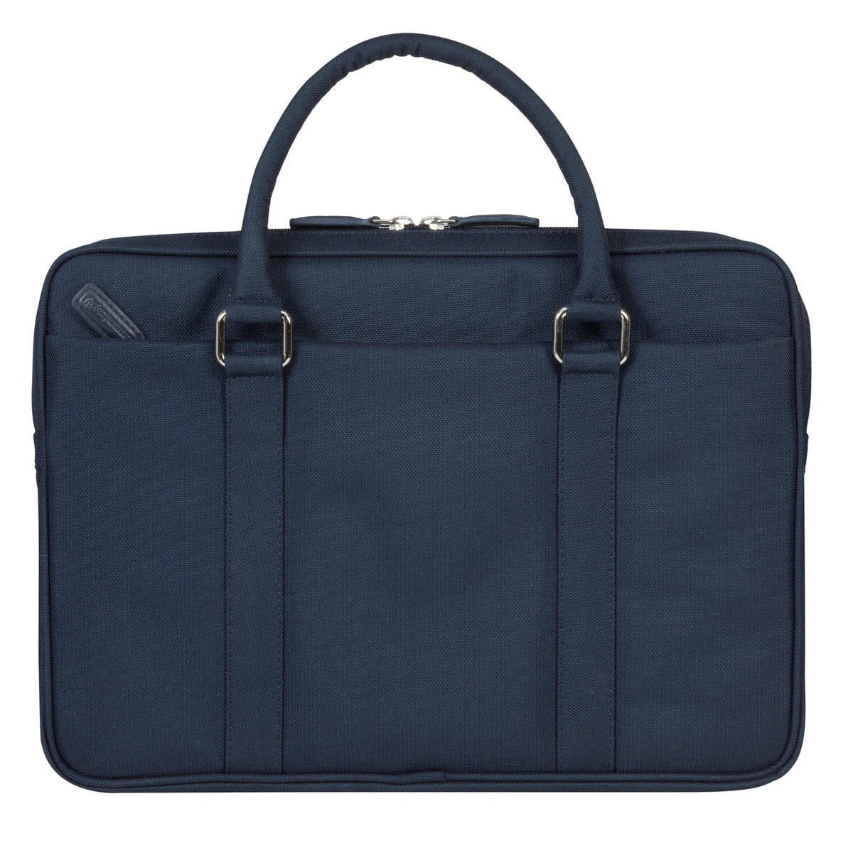 Dbramante1928 Stelvio Slim Laptop Bag Pure Funda De Transporte Para Portátil 14" Azul Hardware Con Acabado Plateado
