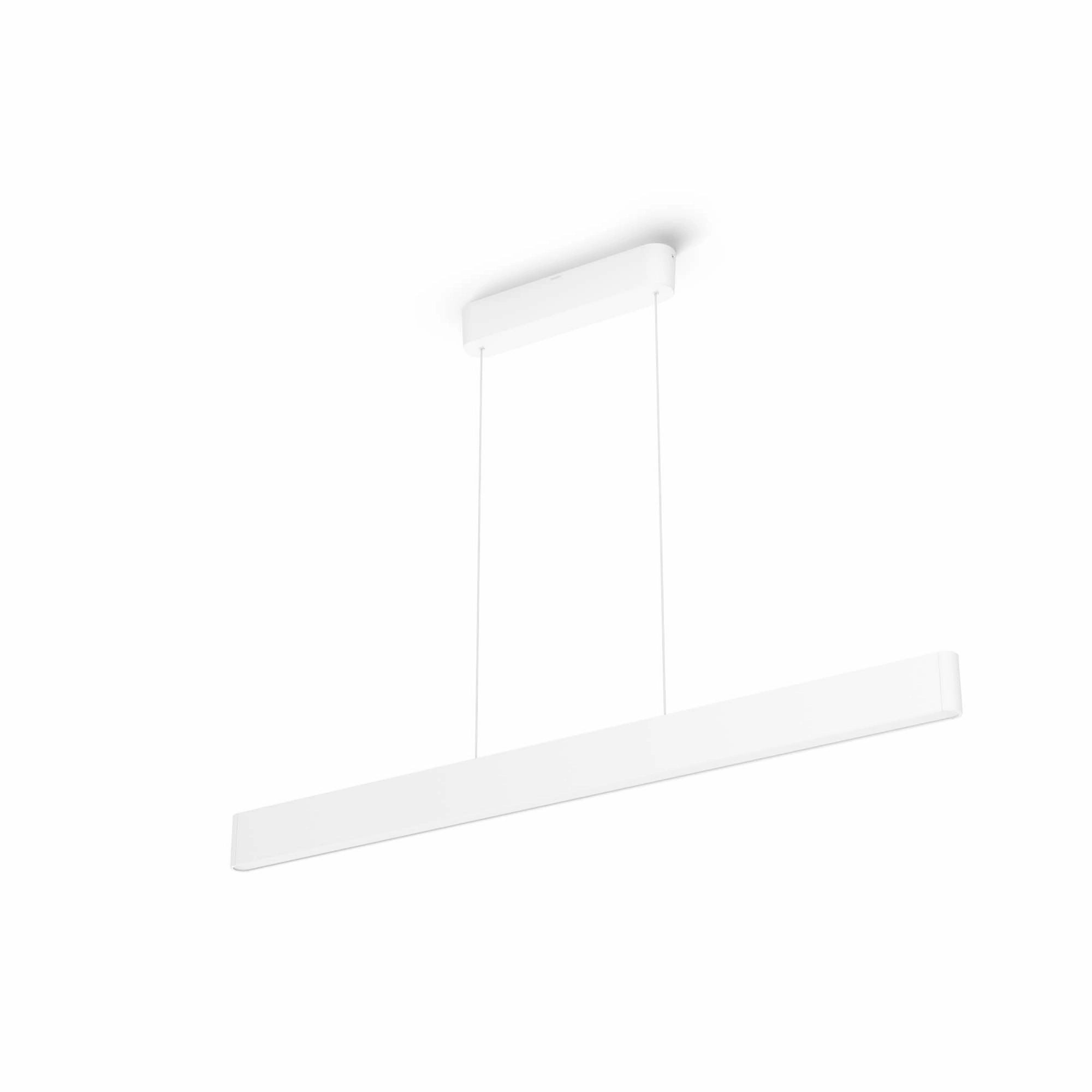 Lámpara  Philips Hue  Colgante Ensis, Luz De Led Blanco, Philips Hue White And Color Ambiance Lámpara Colgante Ensis, Luz De Suspensión Inteligente, Blanco, Bluetooth, Led Integrado, Bombilla(S) No Reemplazable(S), Blanco