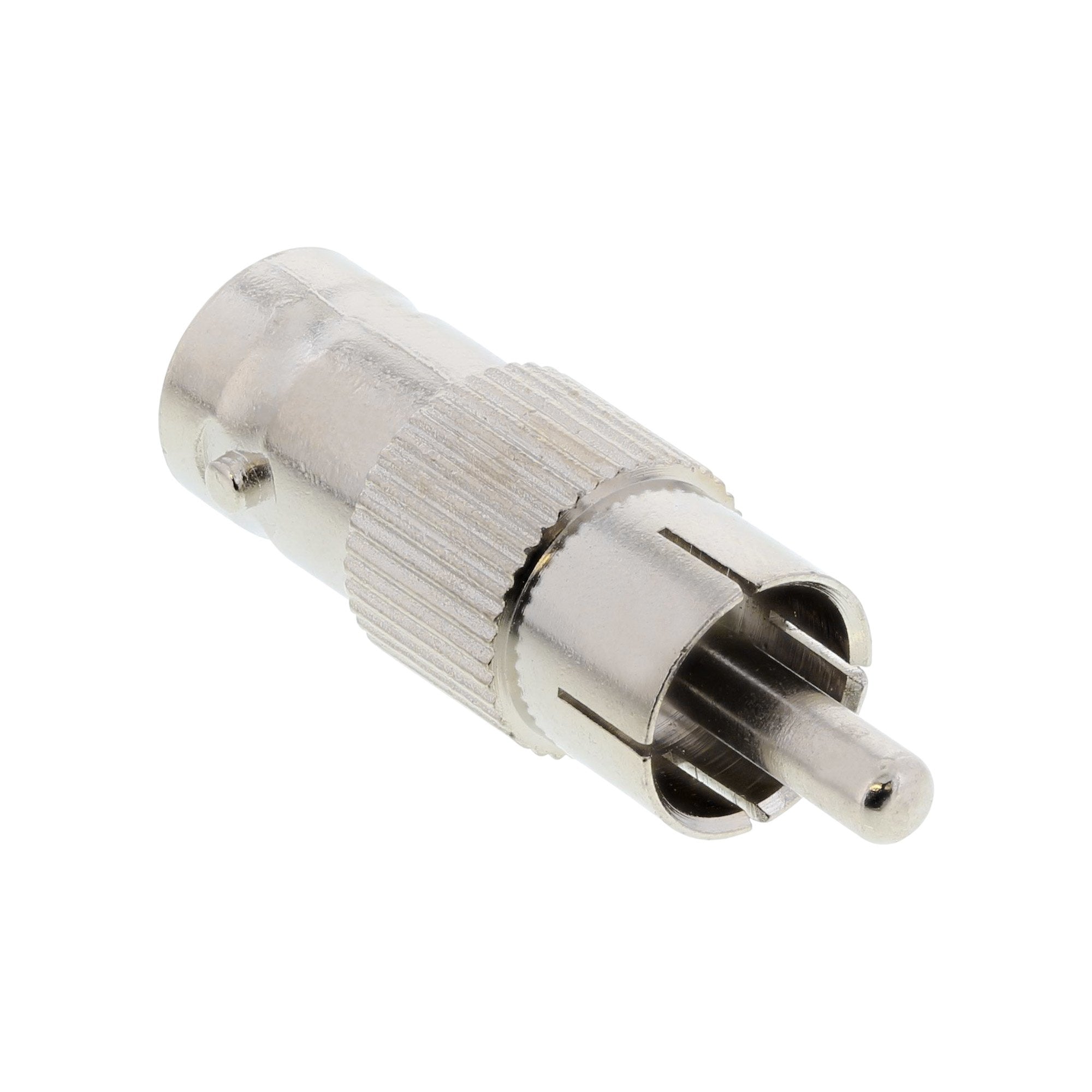 Adaptador De Video Inline 1x Rca Macho A Bnc Hembra