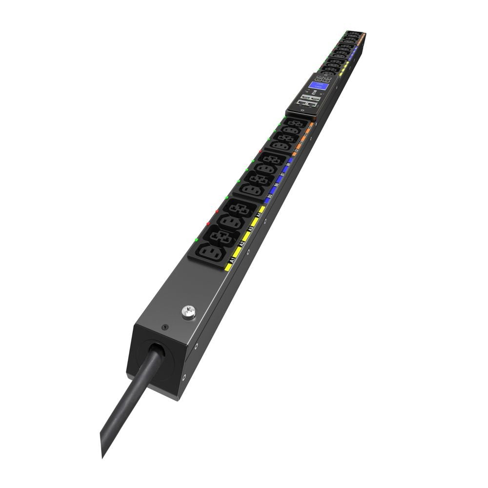 G4 - Stromverteilungseinheit- 16 A, Geschaltet - Wechselstrom 240 415 V - 11 Kw - 3 Phasen - Ethernet 10 100 1000, Serial