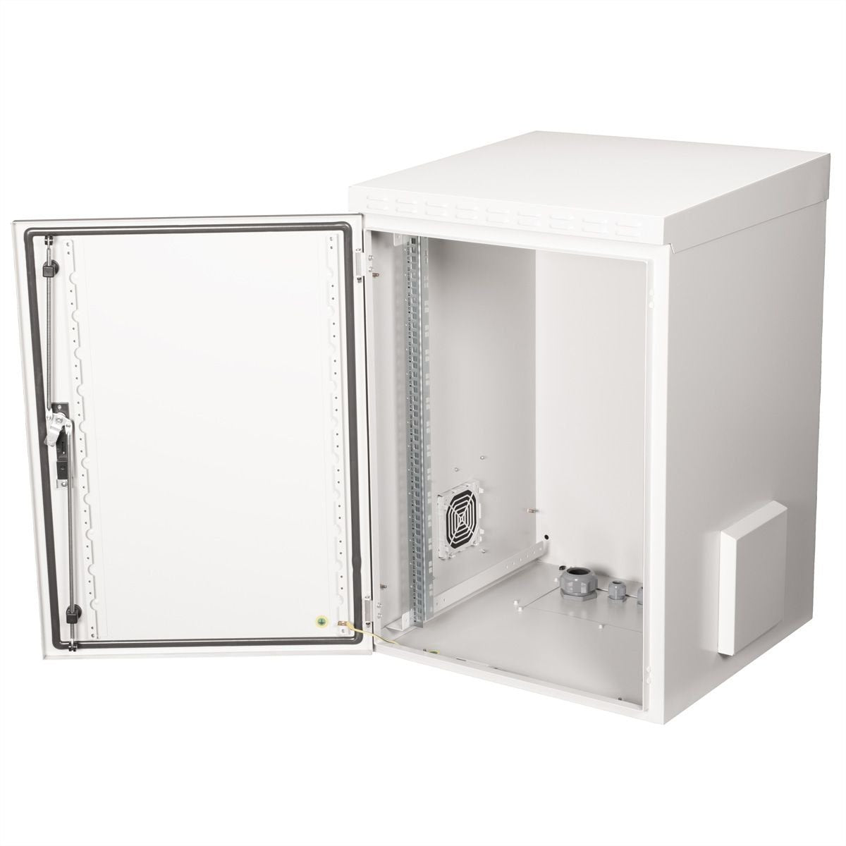 Roline 19-Zoll Wandgehuse Pro 16 He, 600x600 Bxt Ip55 Outdoor Grau