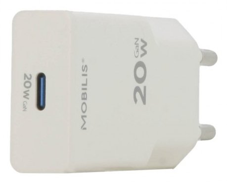 EAN 3700992536897 - Mobilis 020025 cargador de dispositivo móvil Universal Blanco Corriente alterna Carga rápida Interior imagen 1