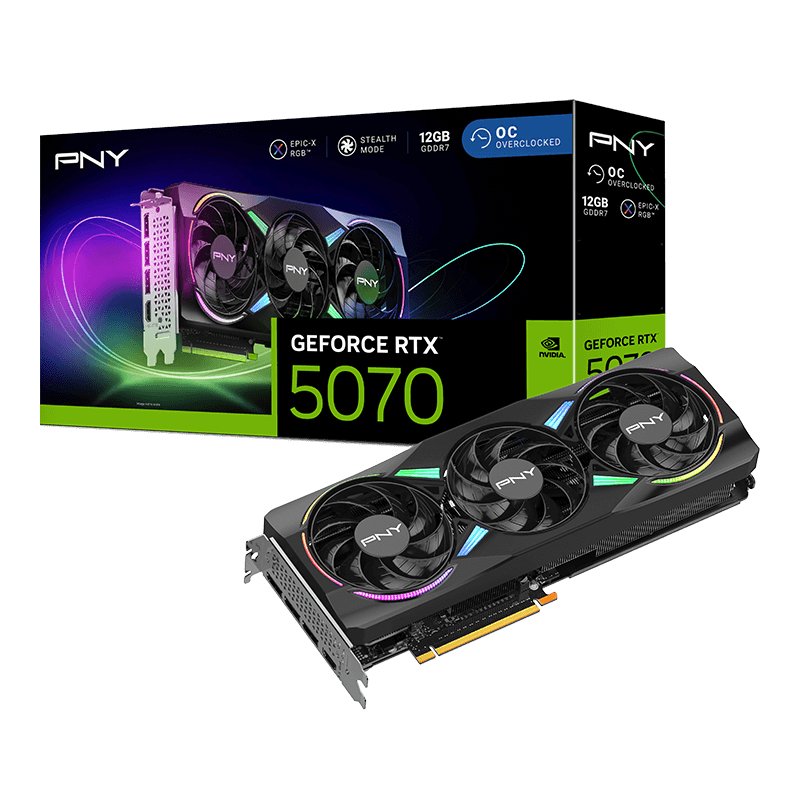 Tarjeta Grafica Pny 5070 12gb Argb