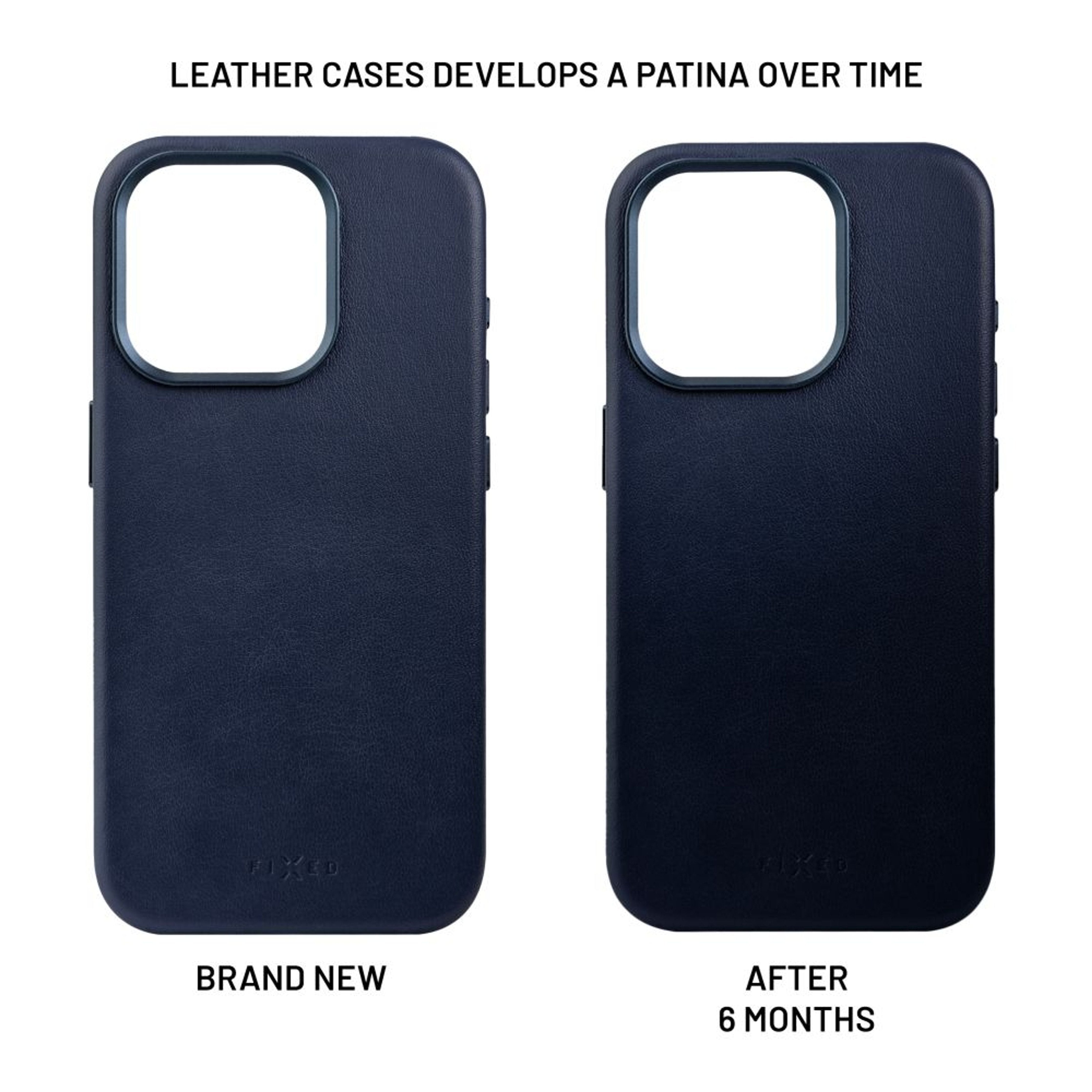 Fixed Magleather For Apple Iphone 16, Blue