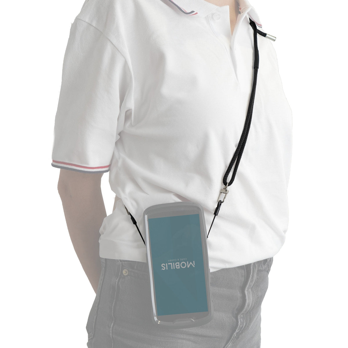 Adjustable Lanyard - Black - 2 Accs