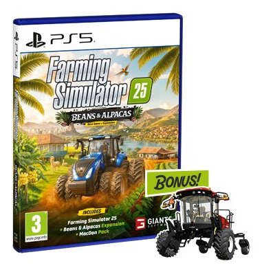 Juego Farming Simulator. 25: Beans & Alpacas Playstation 5