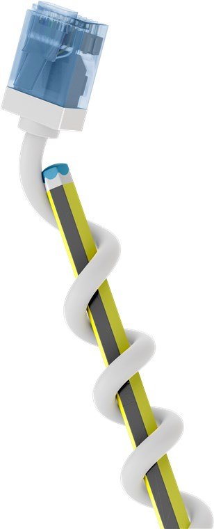 Goobay Cable Patch Ultraflexible Cat.6a Delgado, U/Utp Blanco, 3 Metros, Clavijas Extracortas 74288