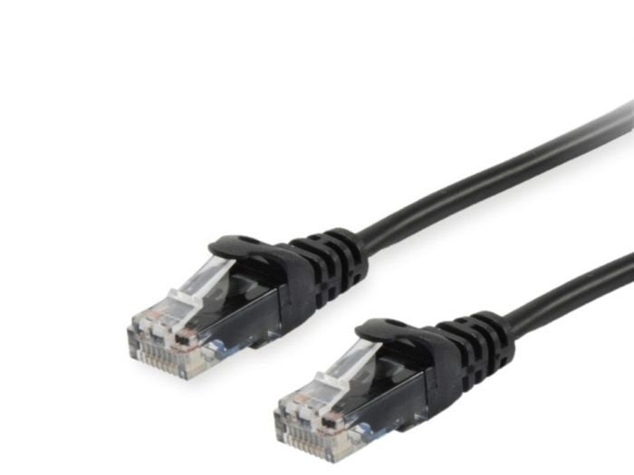Equip Cable De Red Cat6 U Utp 2xrj45 0.15m Negro
