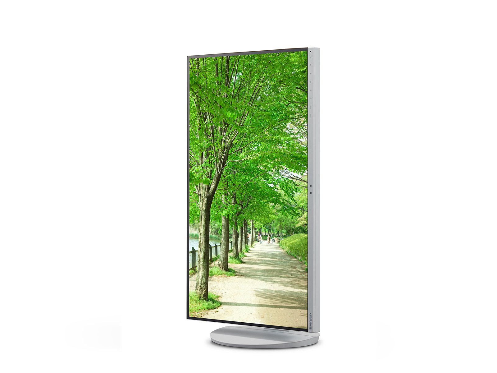 Monitor Sharp Multisync Ea272q  27" 2560 X 1440 Pixeles 4k Ultra Hd Lcd Blanco