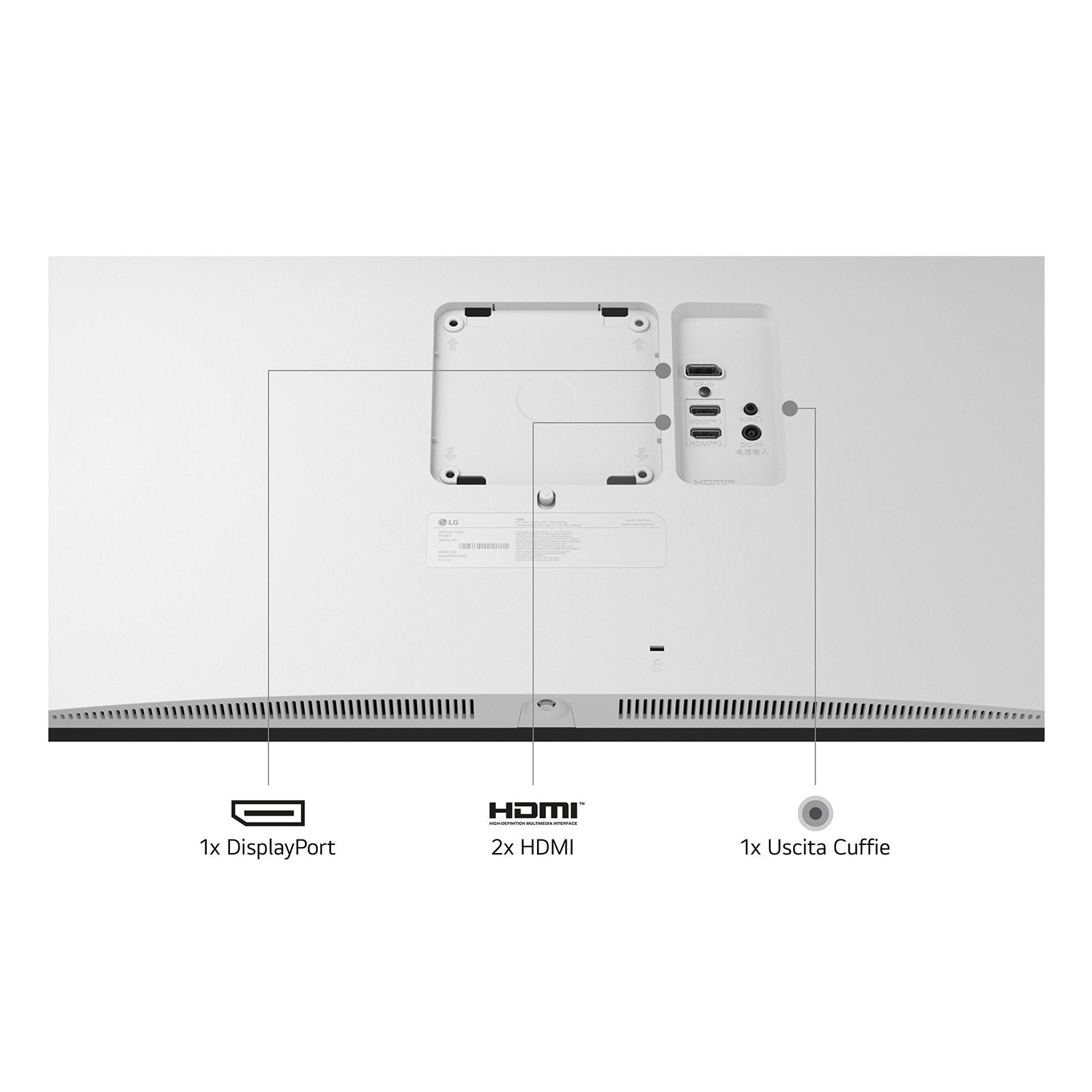Monitor Lg 27" 27us550-W Ips Ultrahd 4k Hdr10 - 60hz - 5ms - 178º - 16:9 - Hdmi, Ultrafine
