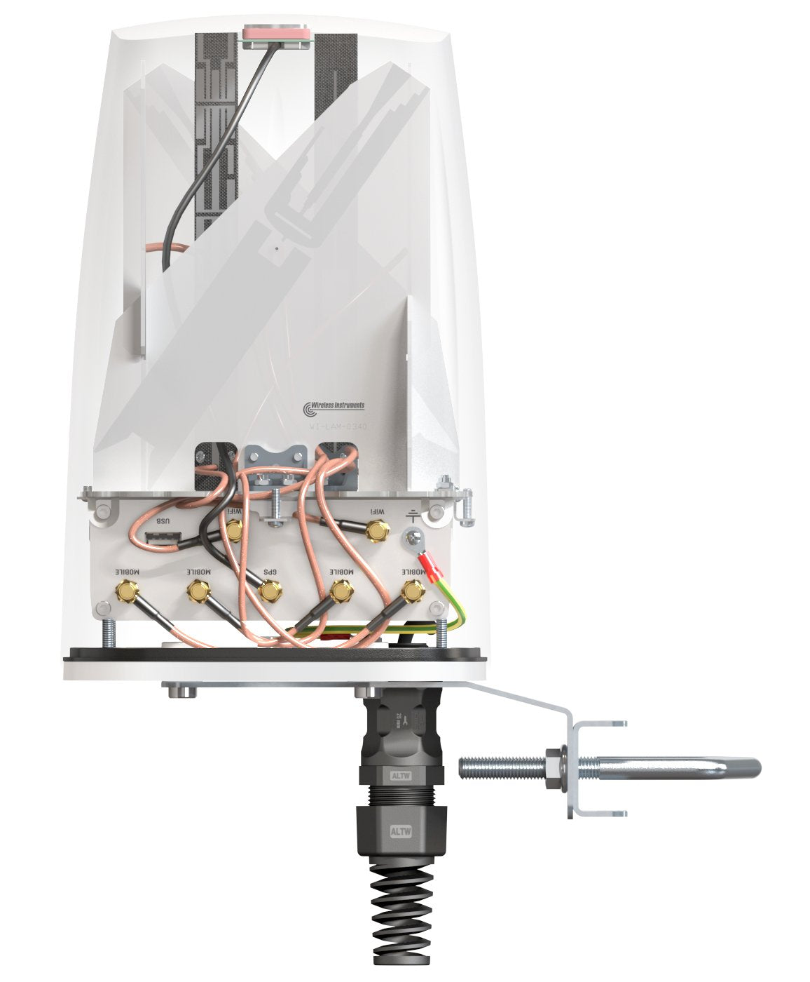 EAN 5907772035948 - QuWireless AX50S antena para red Antena omnidireccional PoE/LAN 4,5 dBi imagen 3