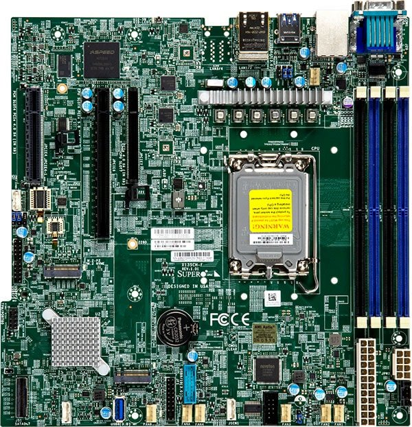 EAN 672042899104 - Supermicro MBD-X13SCH-F Intel® C226 LGA 1700 micro ATX imagen 1
