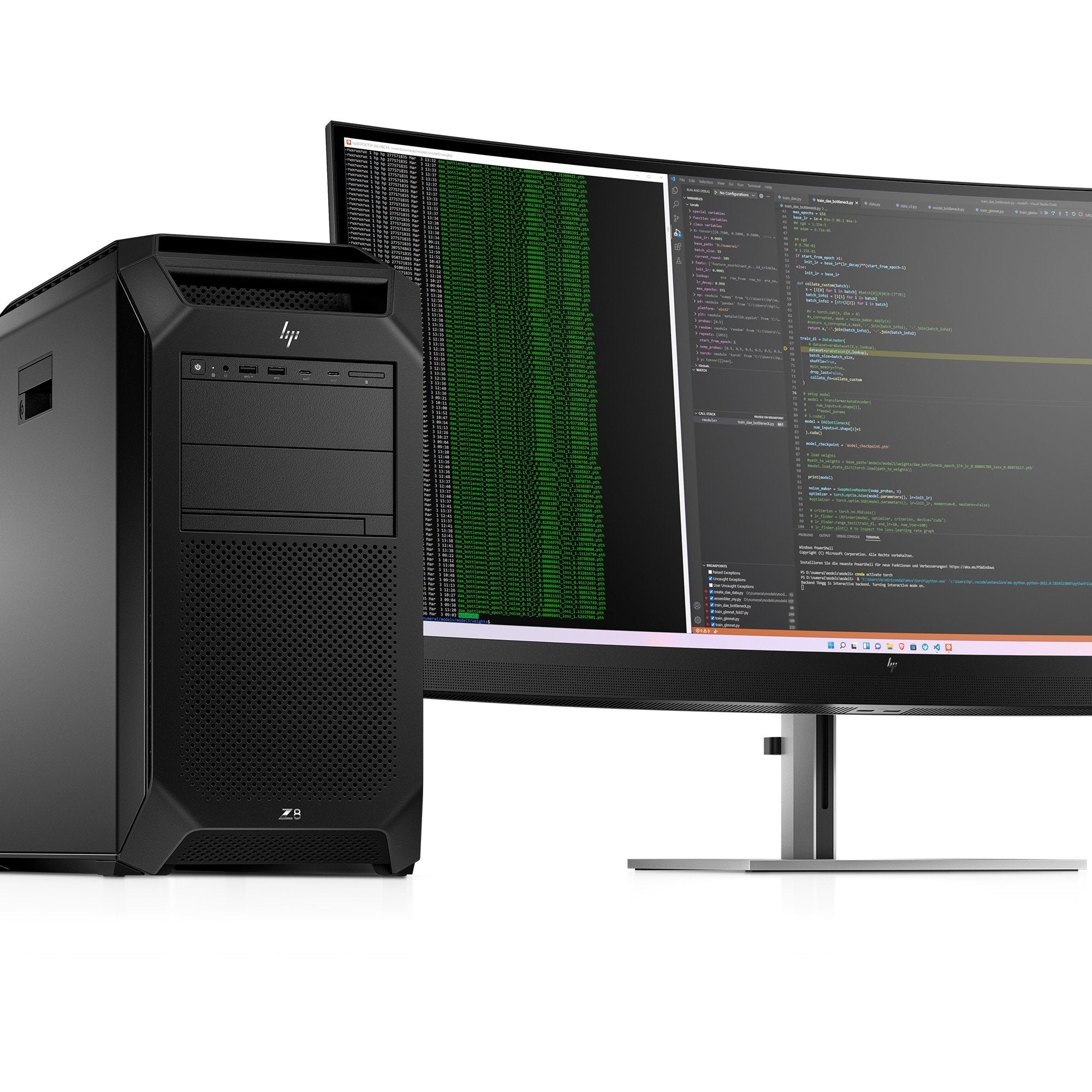 Hp Z8 Fury G5 W5-2445 Torre Intel® Xeon® W 32 Gb Ddr5-Sdram 1 Tb Ssd Windows 11 Pro Puesto De Trabajo Negro