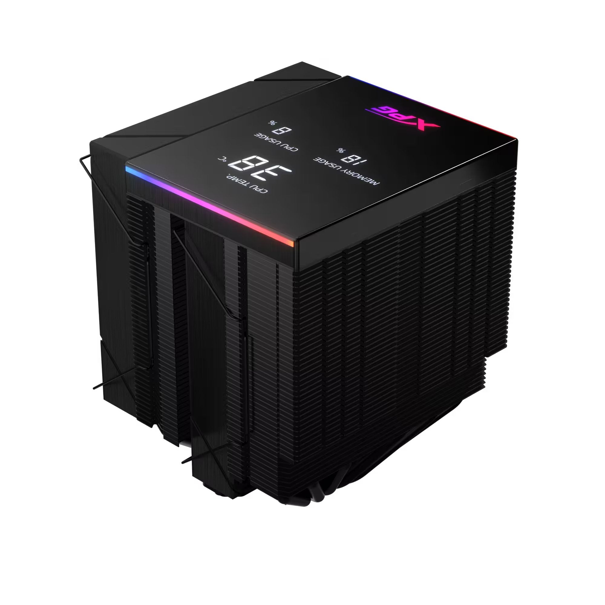 Ventilador Xpg Maemro Plus 62da 120mm Argb Fan Negro Retail