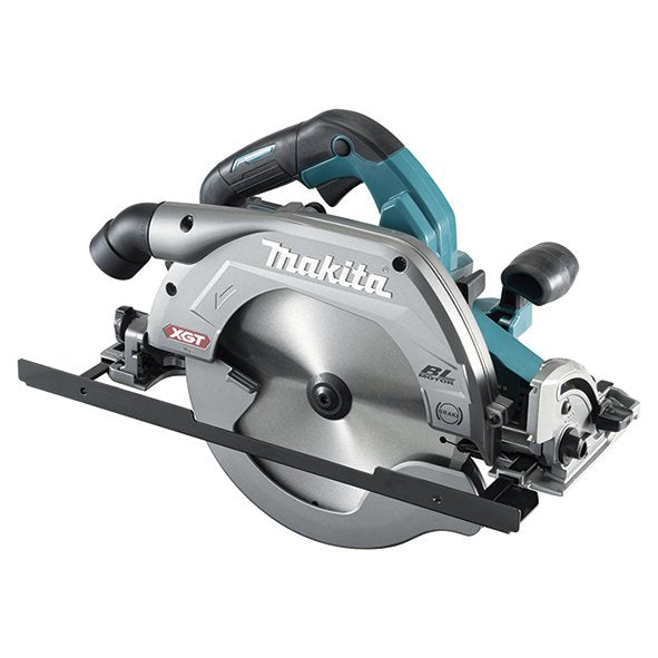 Sierra Circular Inalámbrica Makita Hs009gt201 Xgt, 40 Voltios Azul/Negro, 2 Baterías De Iones De Litio De 5,0 Ah Hs009gt201