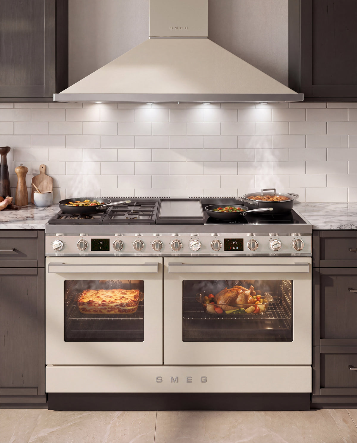 EAN 8017709356026 - Smeg DPF2812BLM batería de cocina Negro Aluminio, Acero inoxidable 4,3 L 28 cm imagen 12