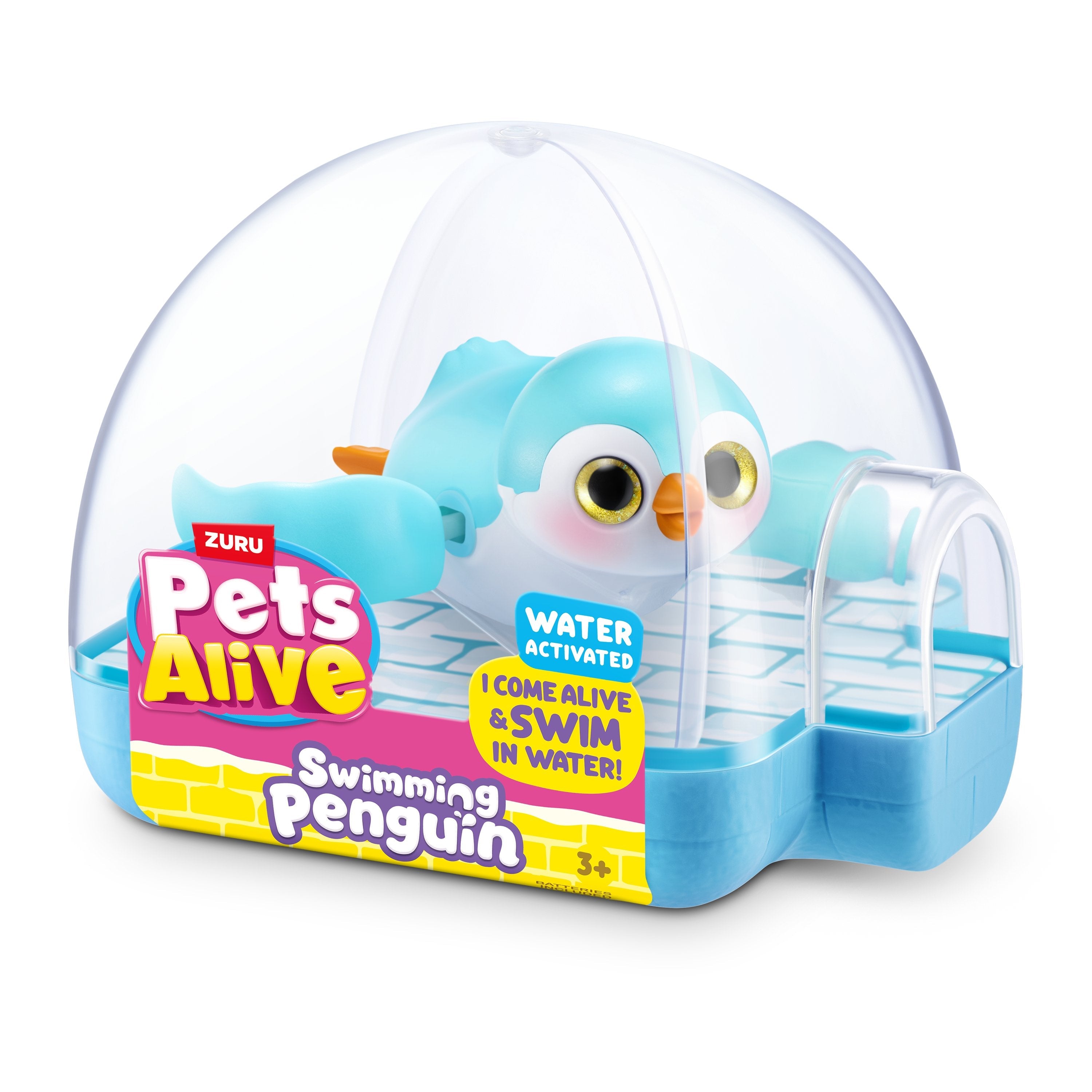 Zuru Pets Alive - Swimming Penguin (Sortierter Artikel, Eine Figur) 9573uq1