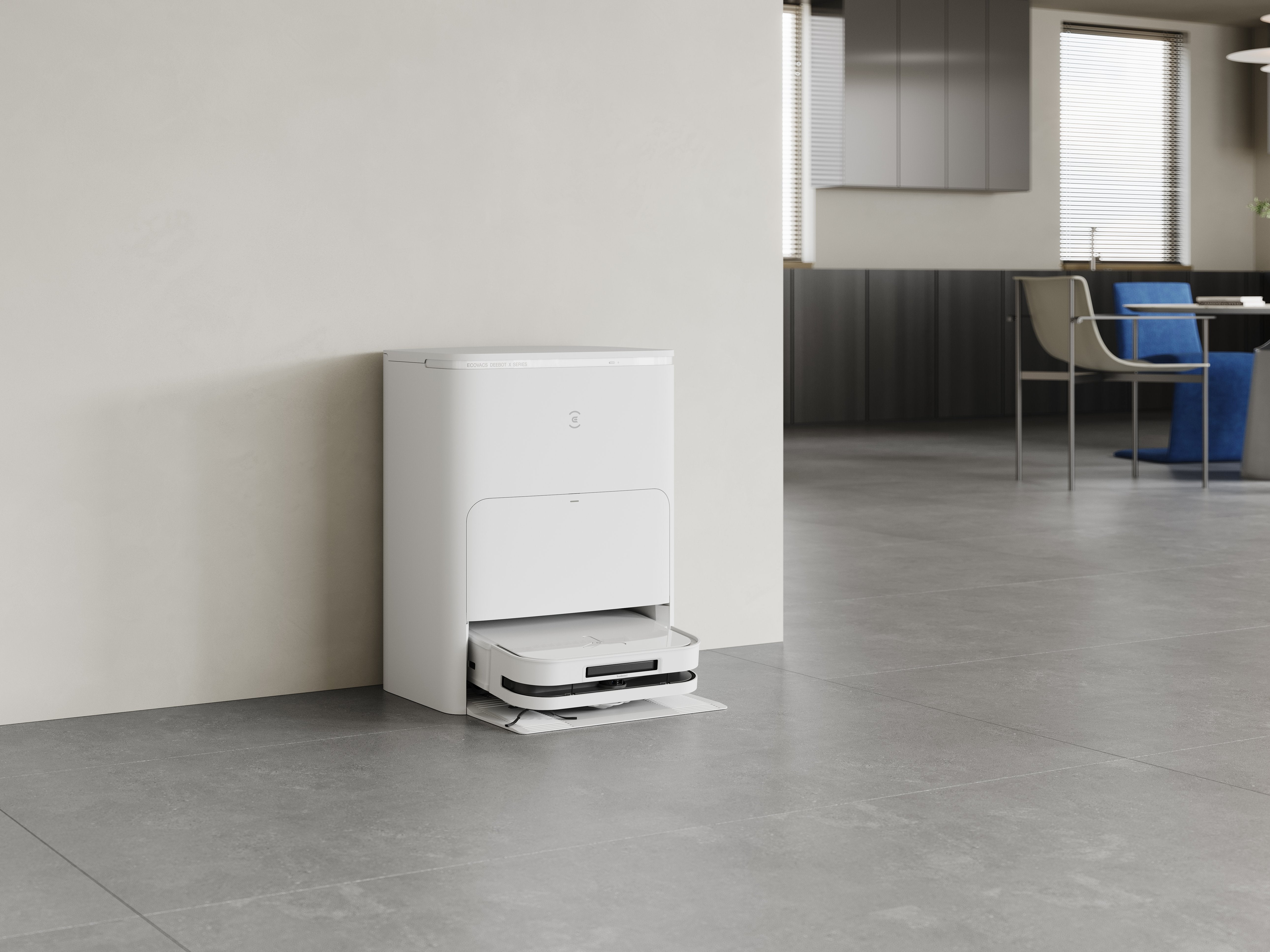 Robot Aspirador Ecovacs Deebot X5 Omni Incluye Estación Omni Todo En Uno 6970135033072 Blanco