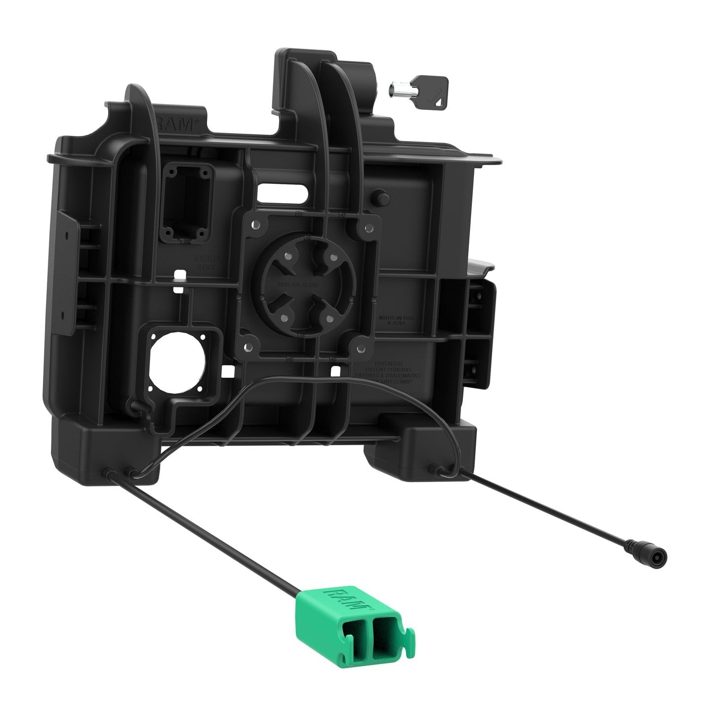 Ram©Power + Dual Usb Locking  Dock For Zebra Et6x