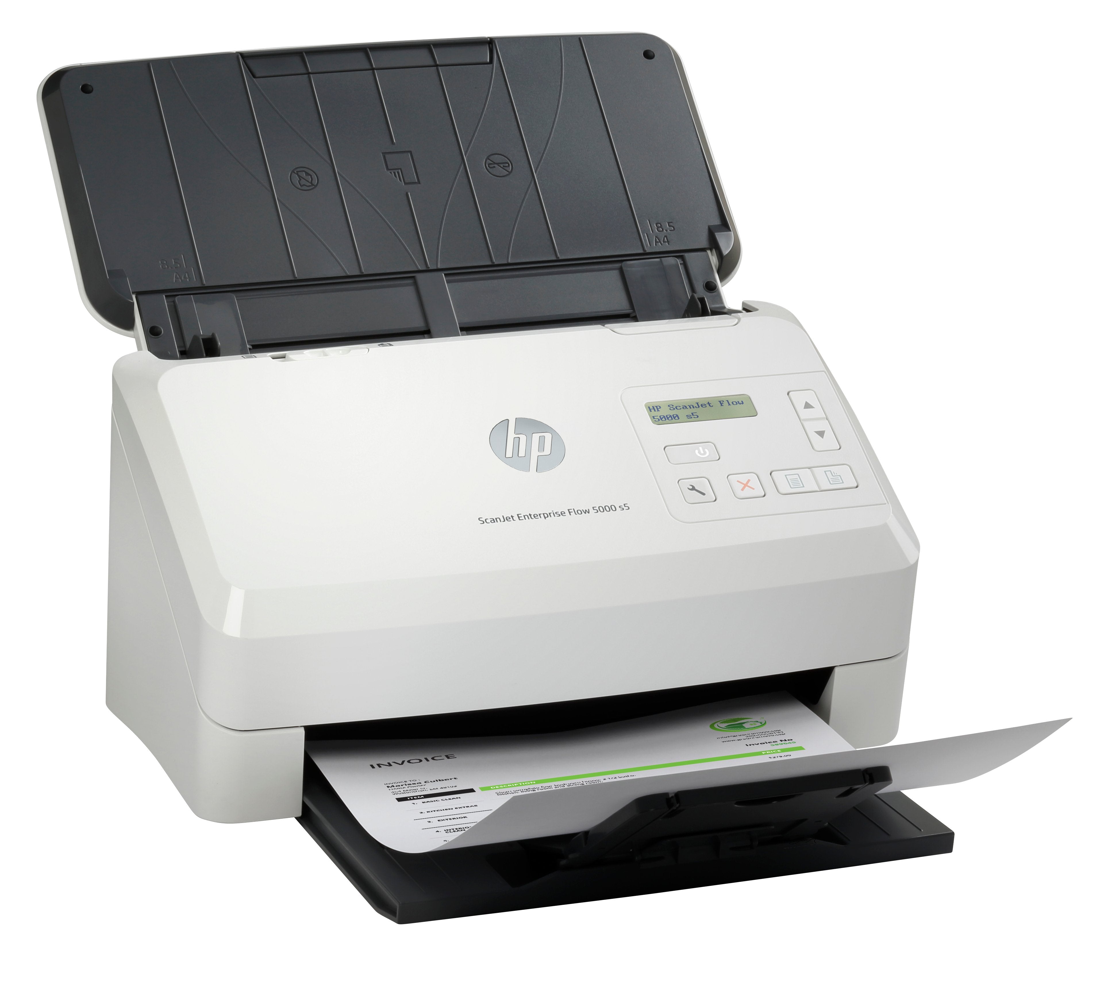 Hp Scanjet Enterprise Flow 5000 S5 600 X 600 Dpi Escáner Alimentado Con Hojas Blanco A4